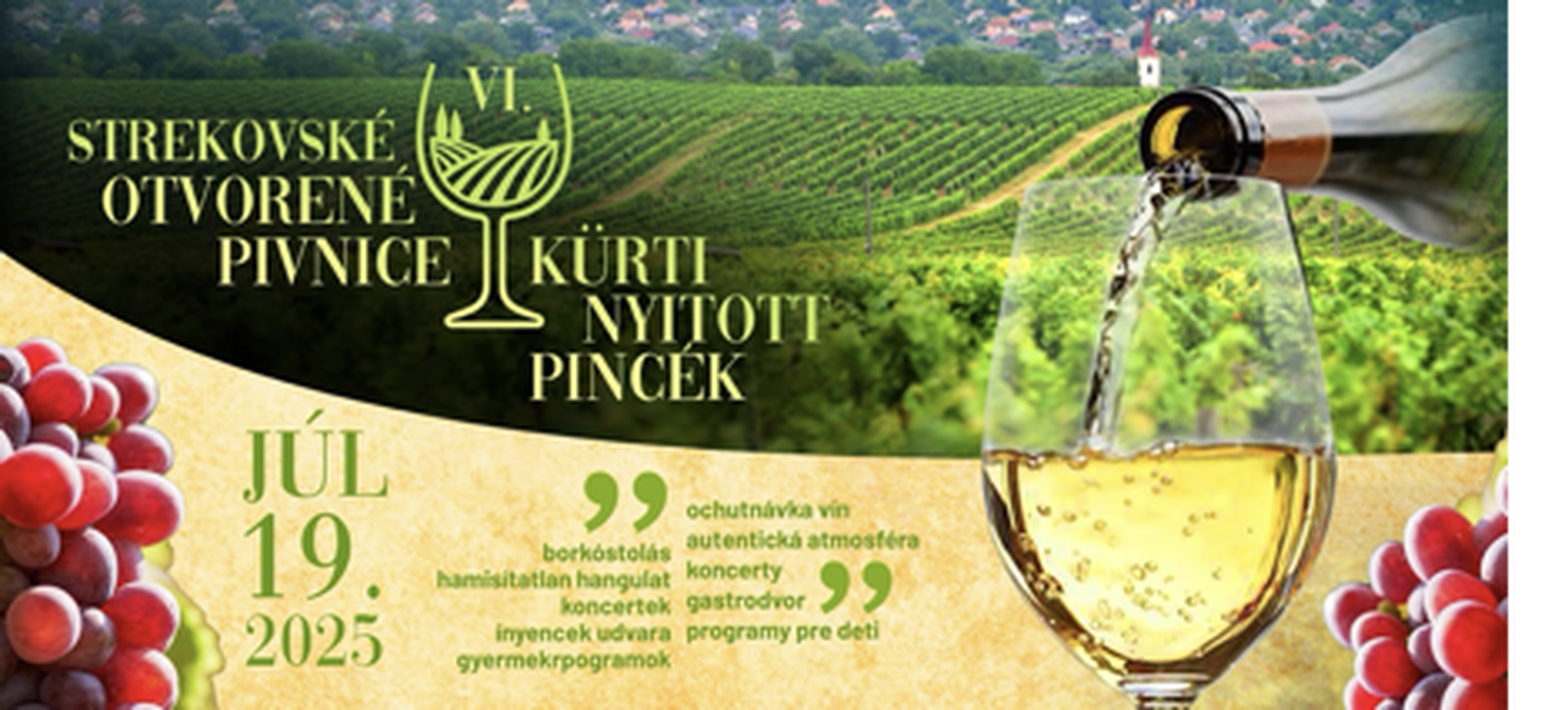 Strekovské otvorené pivnice